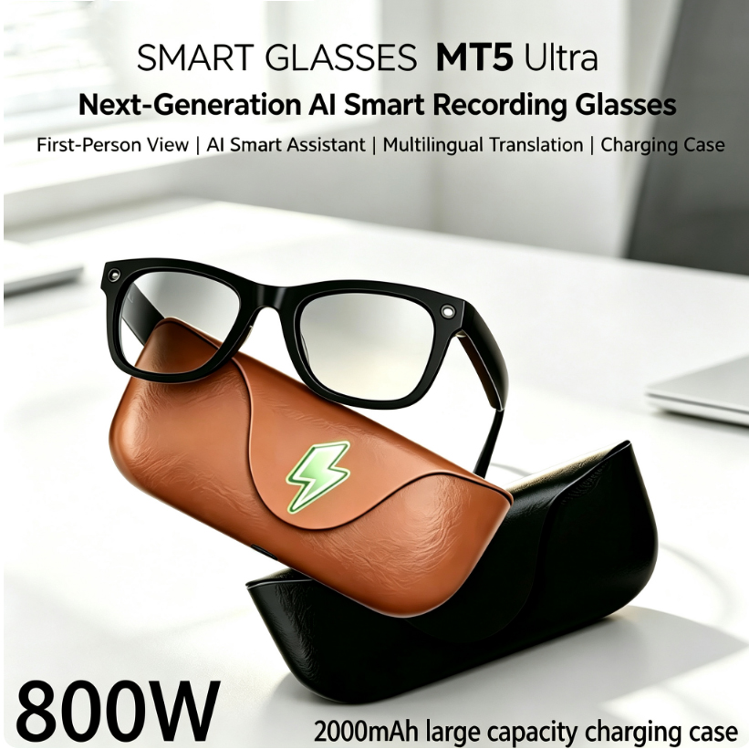 Mix Audio Music - Gafas Inteligentes con IA 2026, Cámara