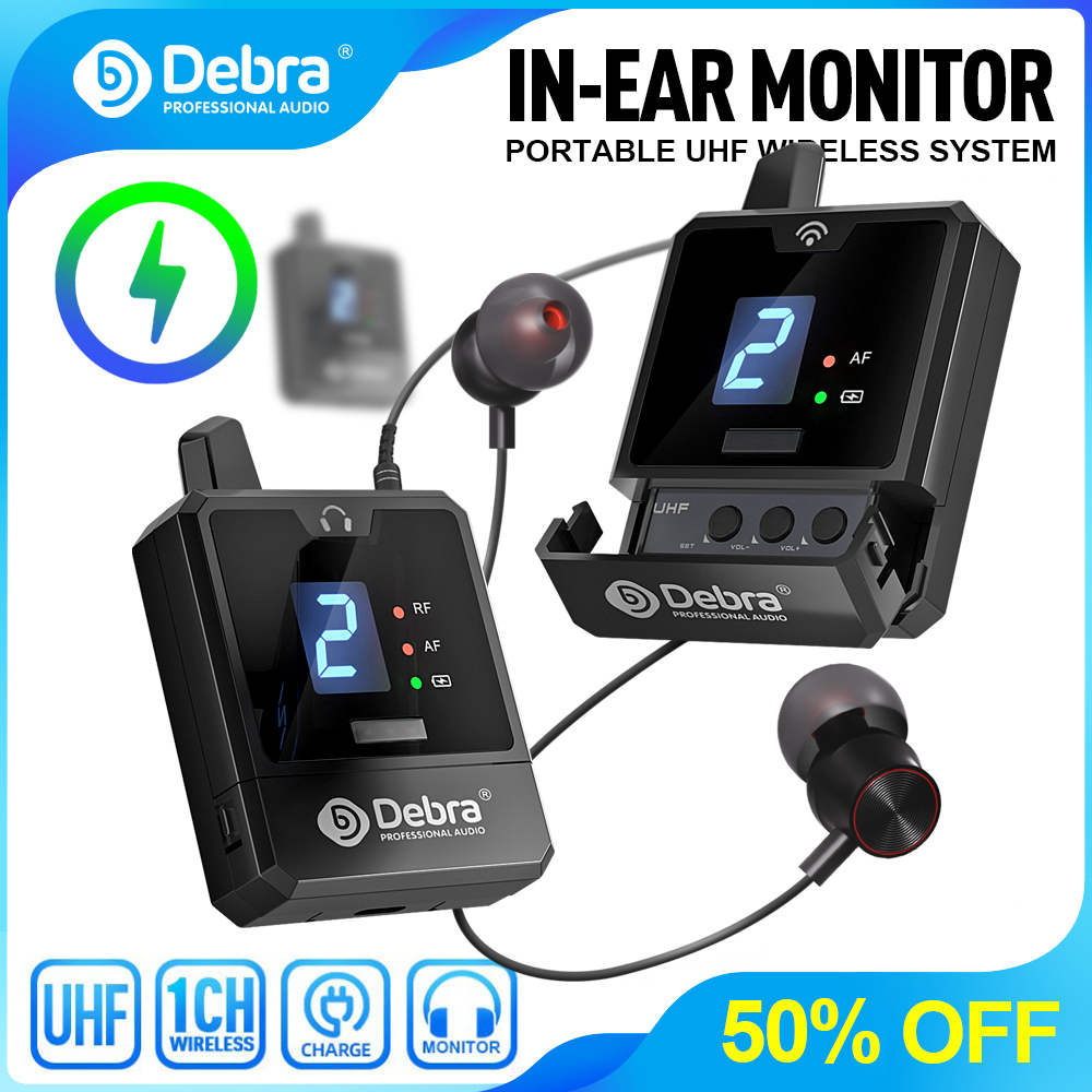Audio Music Recorder - Sistema de Monitoreo Inalámbrico In-Ear Debra