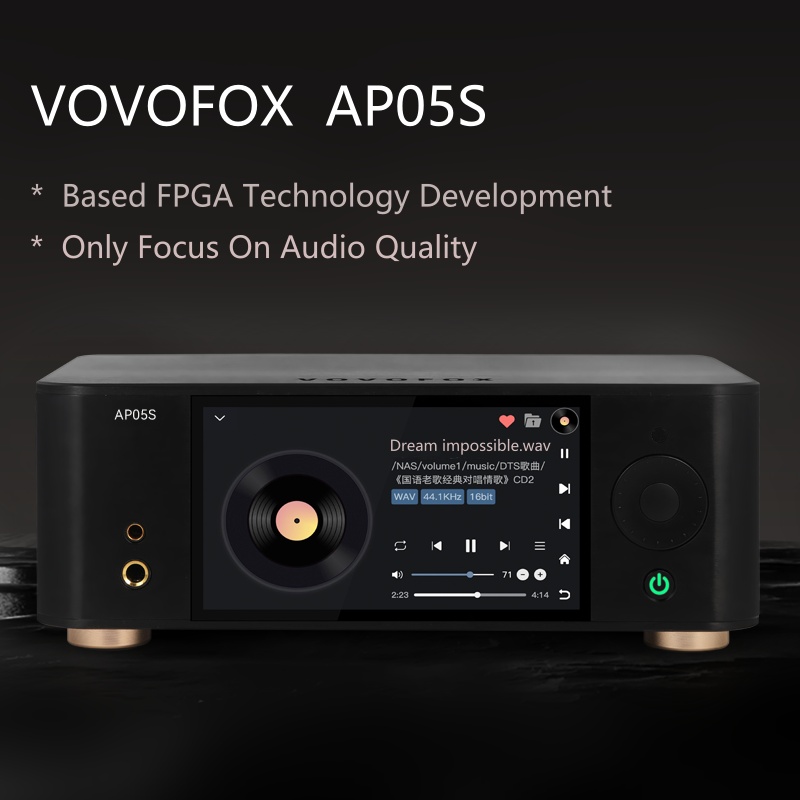 Audio Music App - Reproductor de Música sin Pérdidas VOVOFOX-HiFi