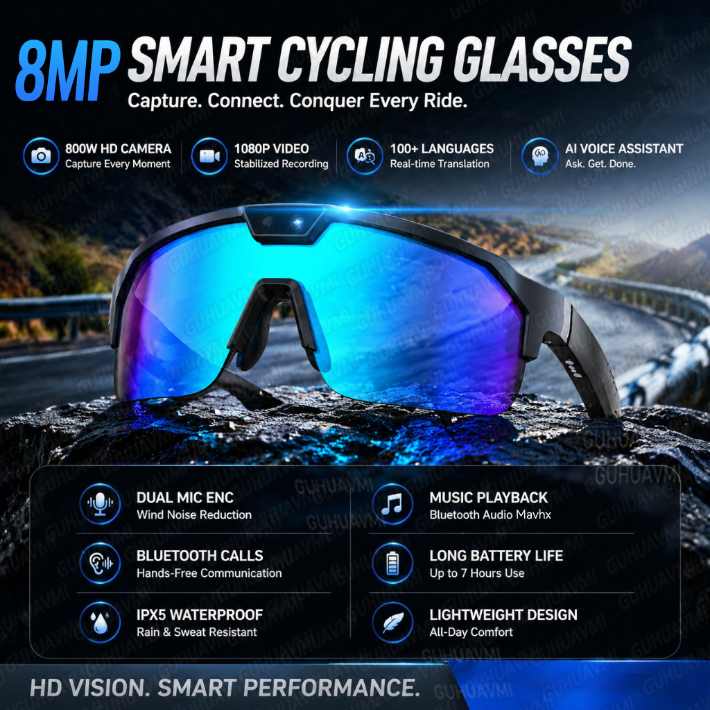 Mix Audio Music - Nuevas Gafas Inteligentes POV Sports para