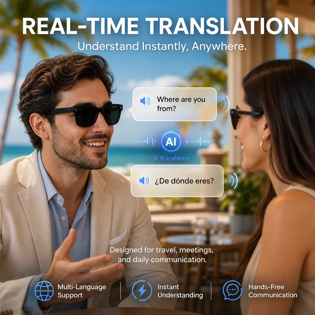 Gafas con cámara de IA 2026, c - Mix Audio Music reseña y precio