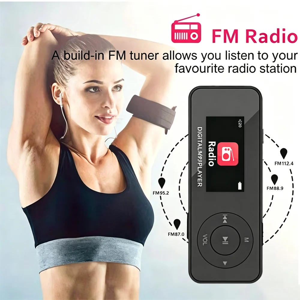 Reproductor MP3 portátil KEBID - Audio Music Recorder reseña y precio