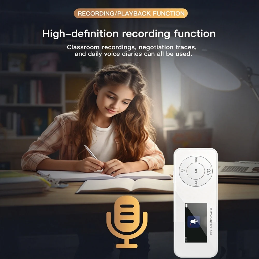 Reproductor MP3 portátil KEBID - Audio Music Recorder reseña y precio