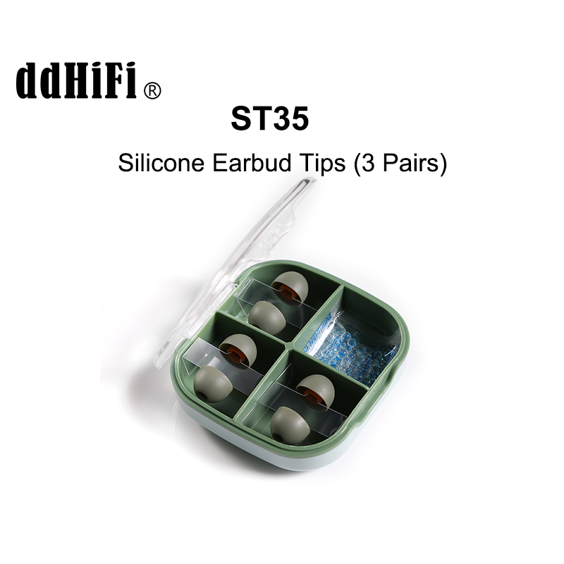 Puntas de silicona DD ddHiFi S - Audio Music App reseña y precio