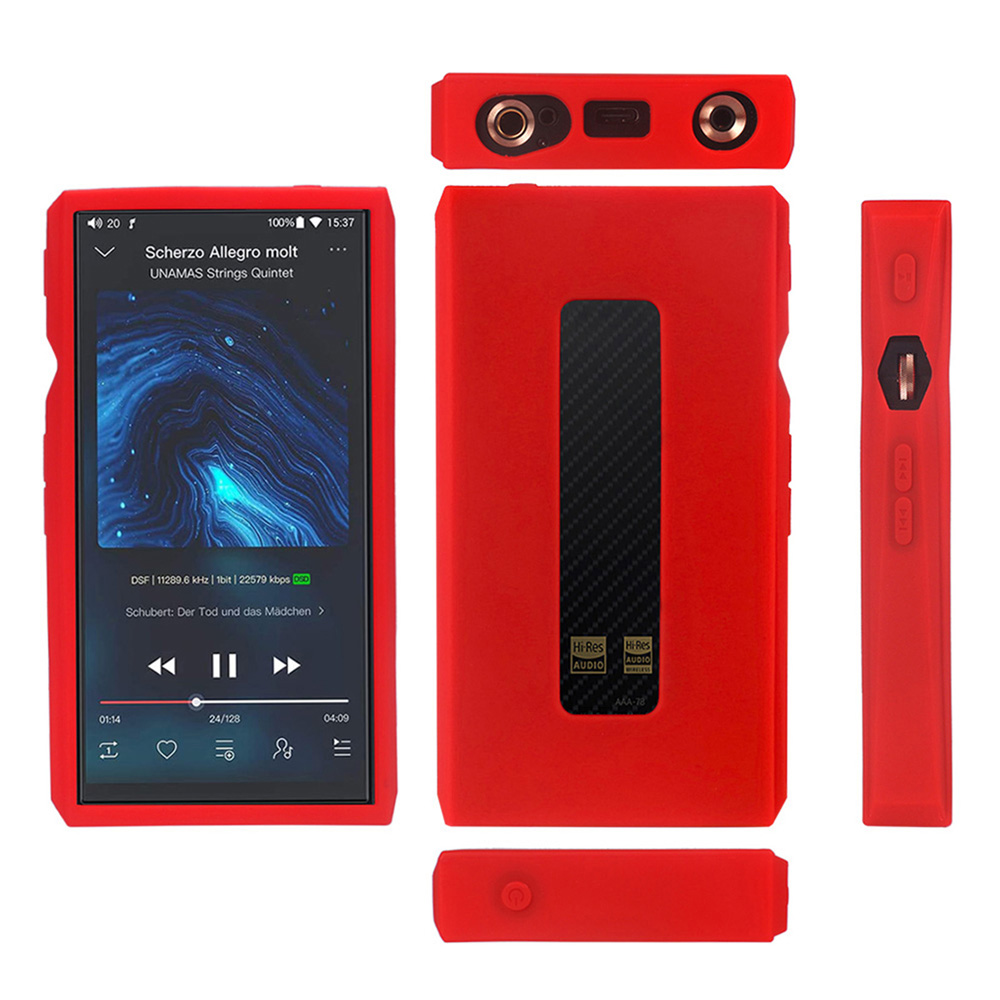 Funda protectora de silicona s - Audio Music App reseña y precio