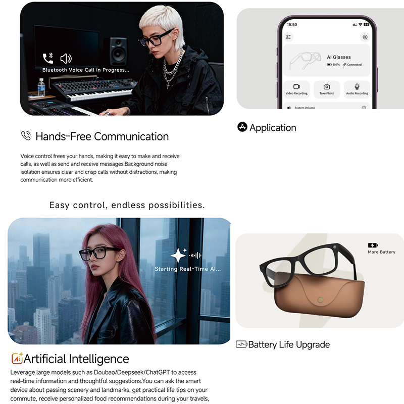 Gafas Inteligentes con IA 2026 - Mix Audio Music reseña y precio