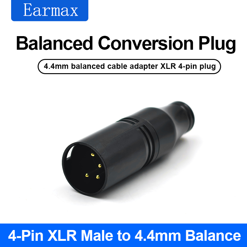 Adaptador XLR-4 Macho a Hembra - Audio Music App reseña y precio