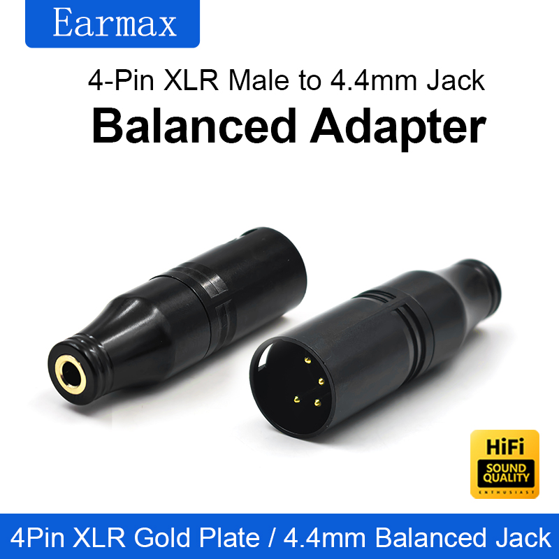 Adaptador XLR-4 Macho a Hembra - Audio Music App reseña y precio