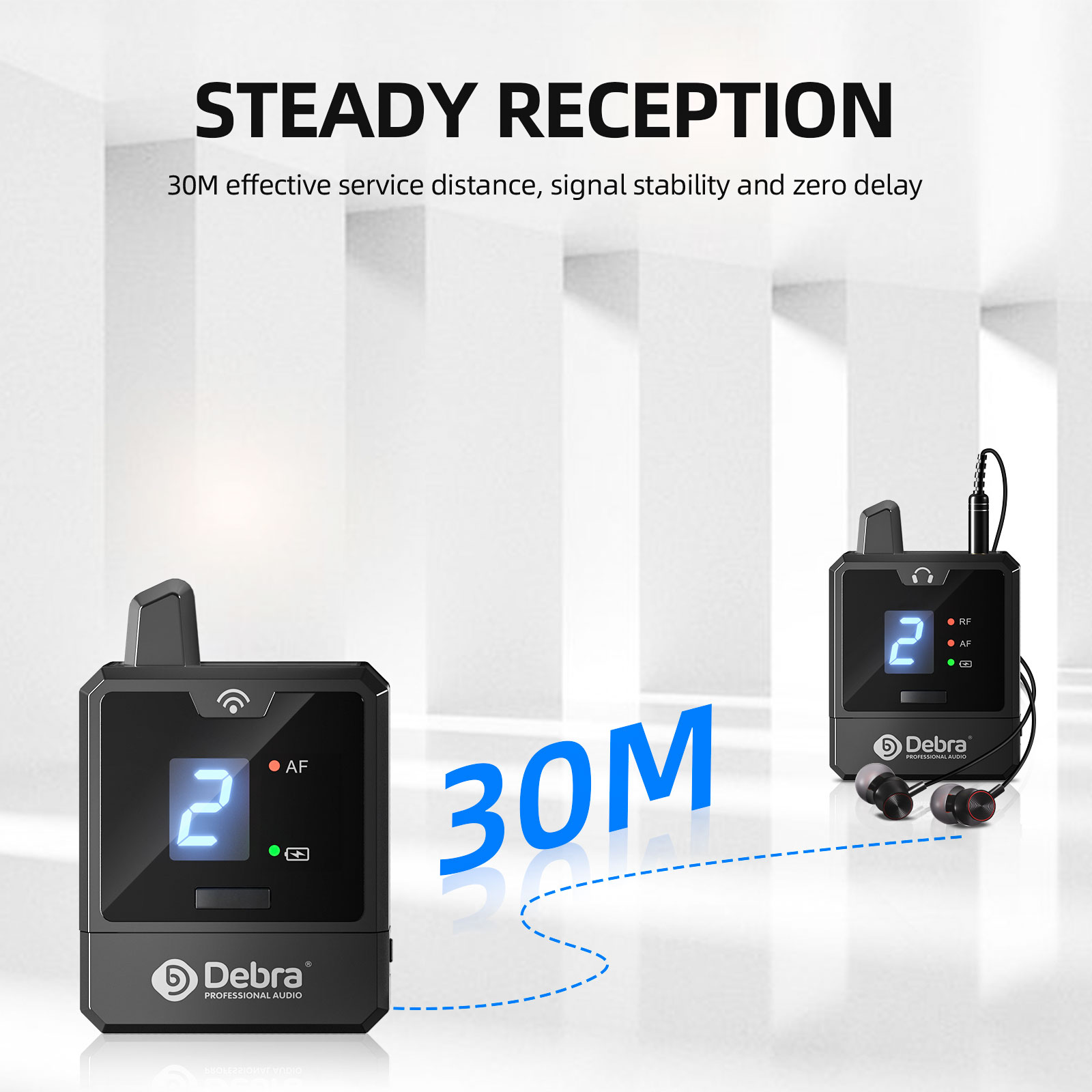 Sistema de Monitoreo Inalámbri - Audio Music Recorder reseña y precio