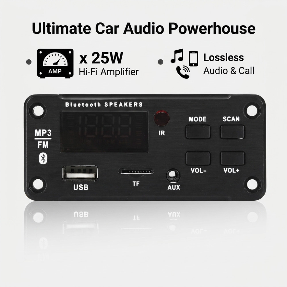 Amplificador de 50W con Blueto - Audio Music App reseña y precio
